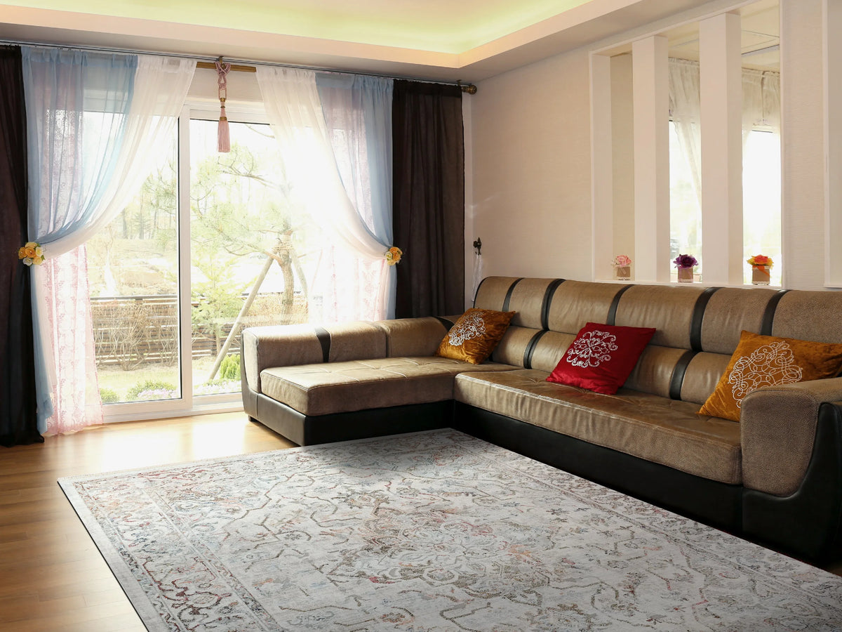 Mood 8457-351 Red/Blue Rug