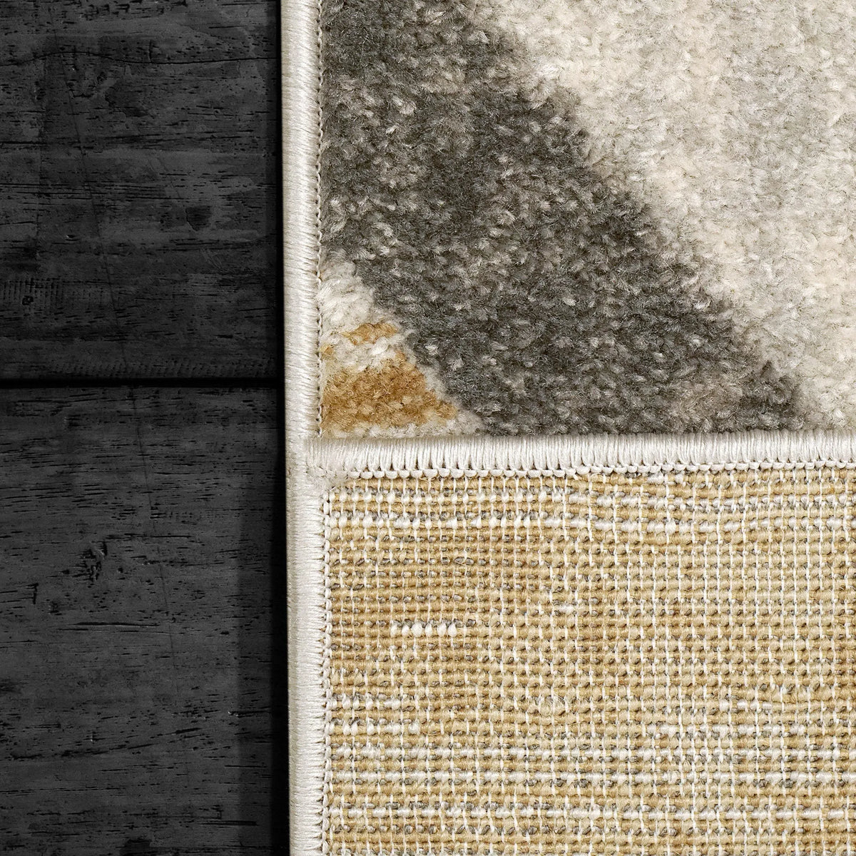 Zahara 4415-970 Grey/Gold Rug
