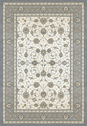 Ancient Garden 57120-6454 Ivory/Light Blue Rug