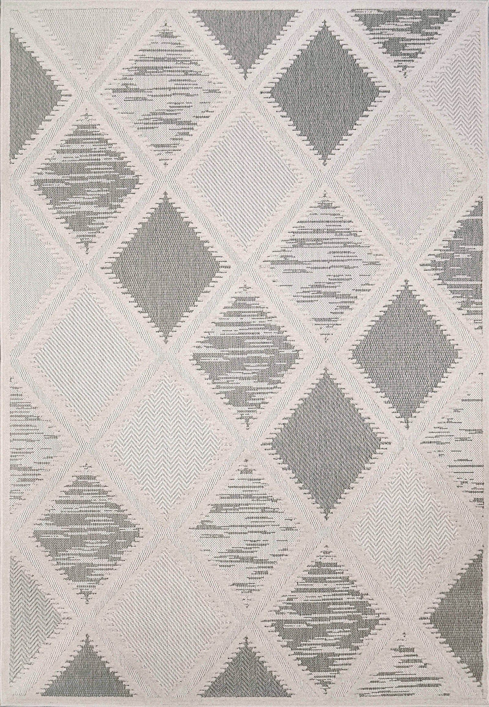 Tessie 6403-901 Grey/Ivory Rug