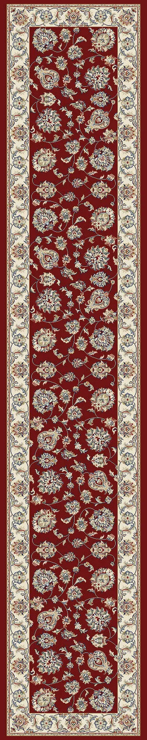 Ancient Garden 57365-1464 Red/Ivory Rug