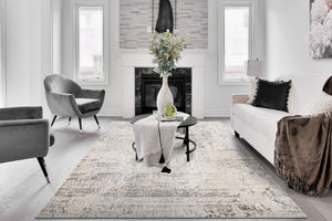 Marina 8054-930 Grey/Rose Rug