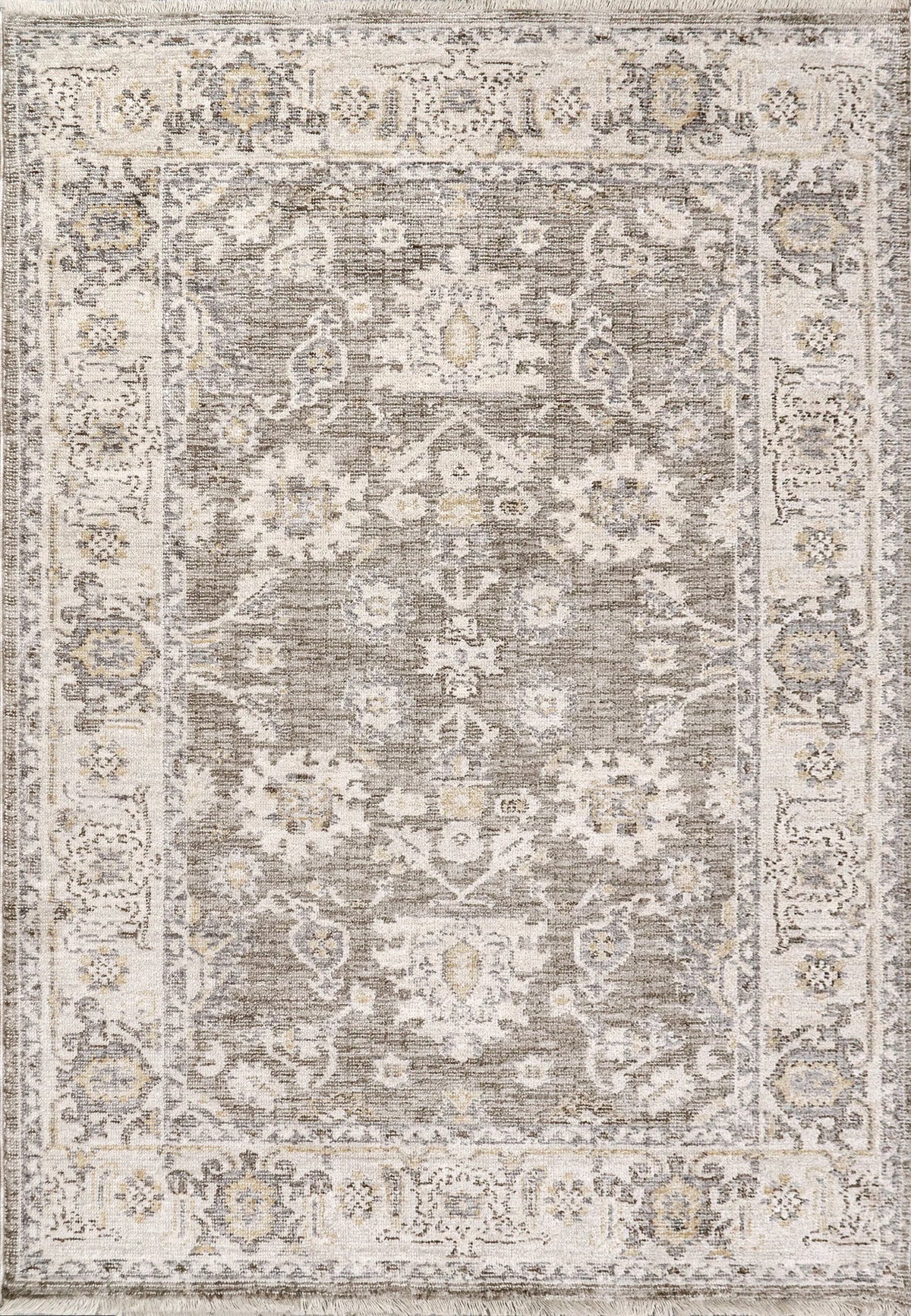 Calypso 13505-190 Ivory/Grey Rug