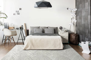 Lotus 8142-190 Ivory/Grey Rug