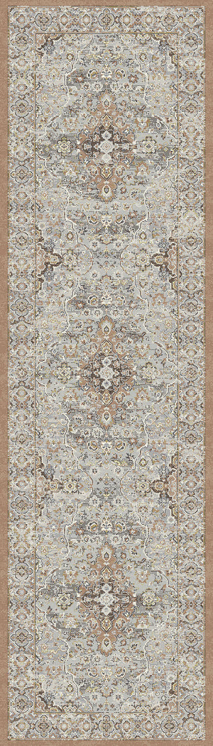 Ancient Garden 57275 Beige Multi Rug