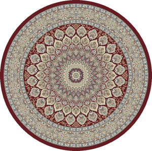 Ancient Garden 57090 Red Rug