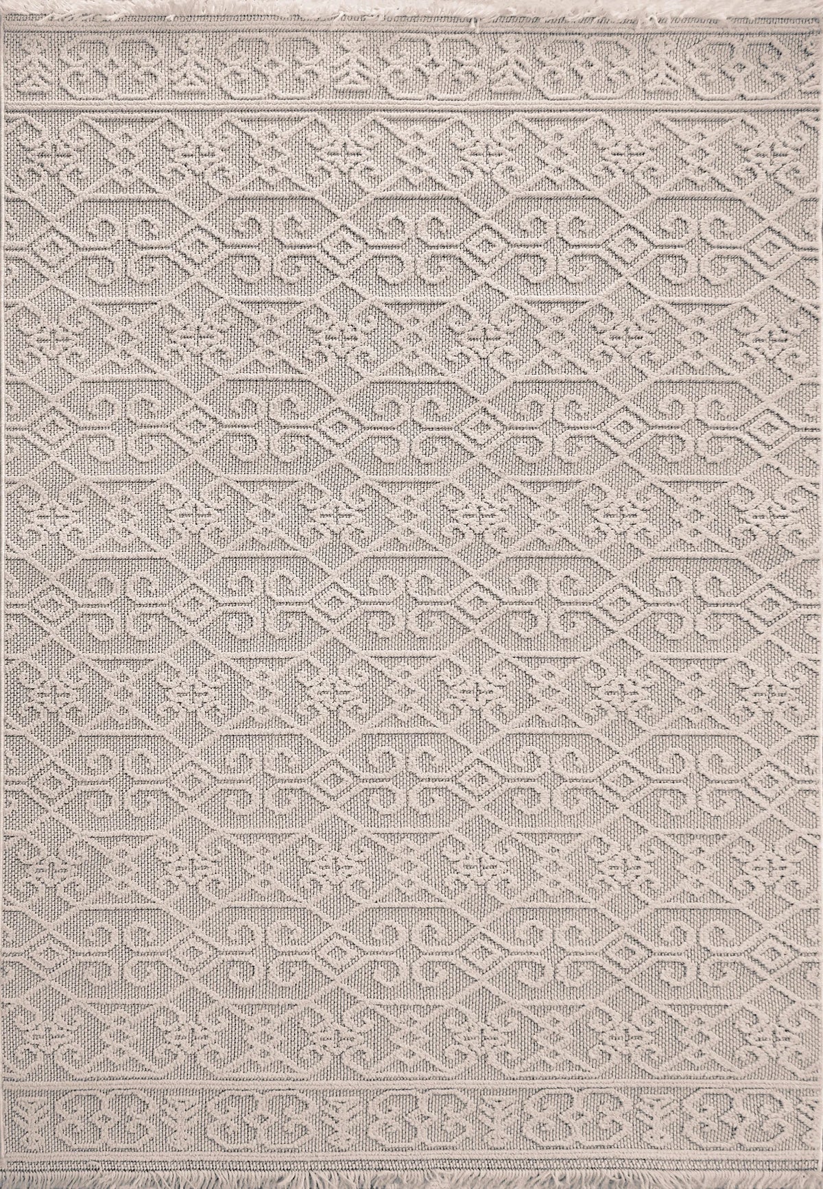 Seville 3609-109 Ivory/Soft Grey Rug
