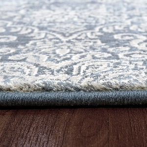 Ancient Garden 57162-4666 Light Blue Rug