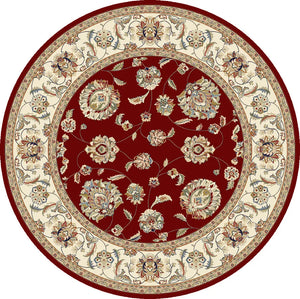 Ancient Garden 57365-1464 Red/Ivory Rug