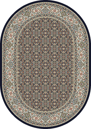 Ancient Garden 57011 Navy Rug