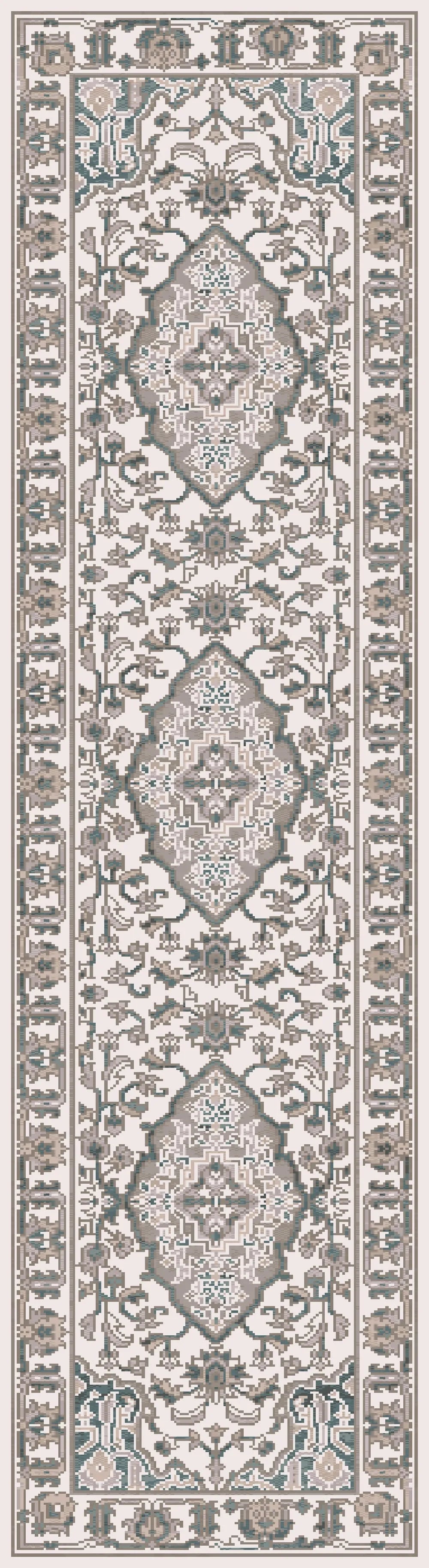 Mood 8475-508 Blue/Beige Rug