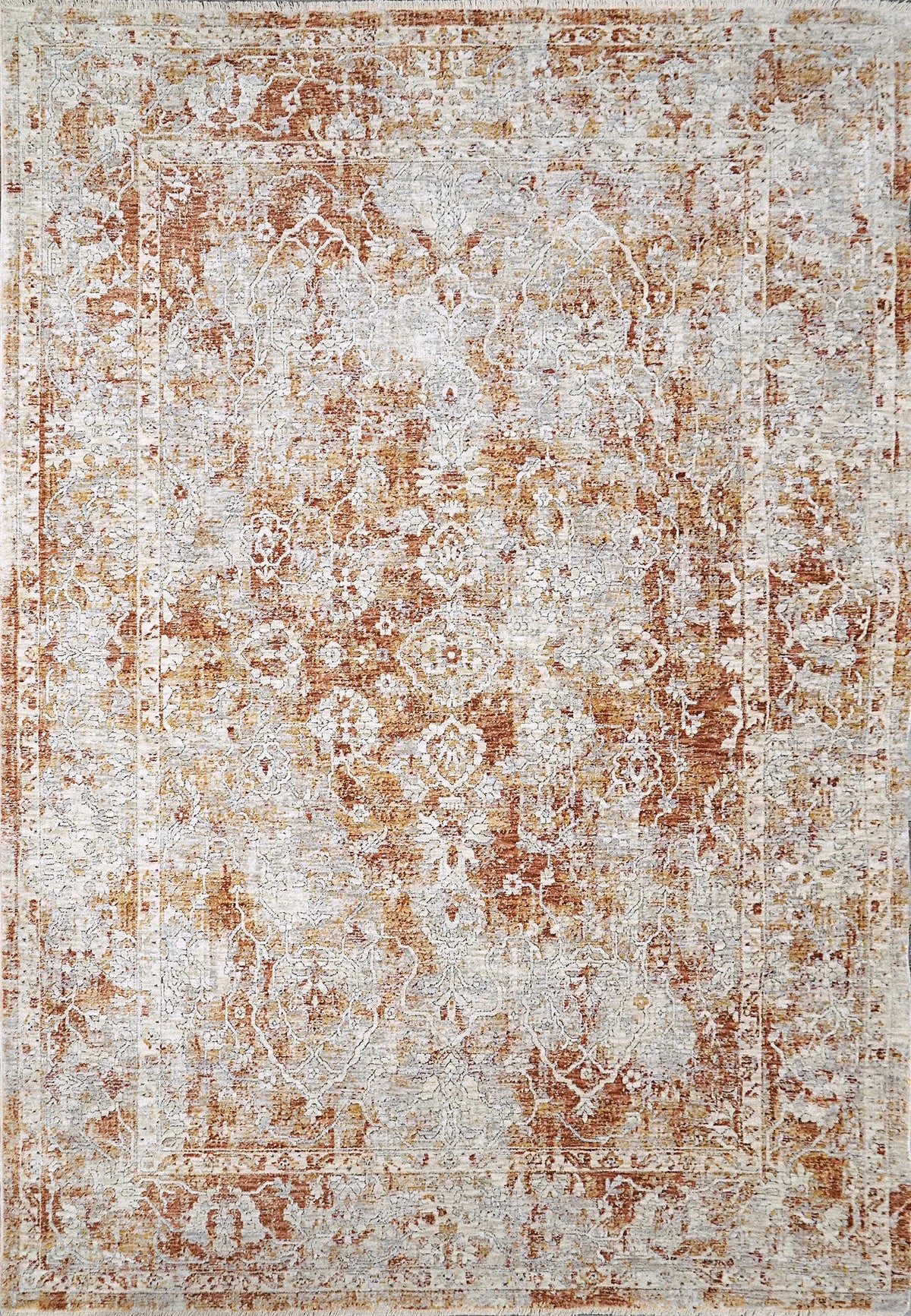 Skyler 6711-906 Grey/Copper Rug