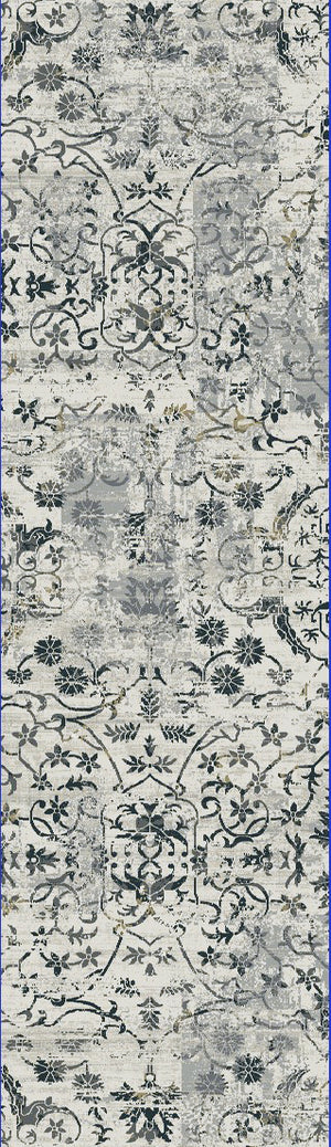 Quartz 25010 Light Grey Rug