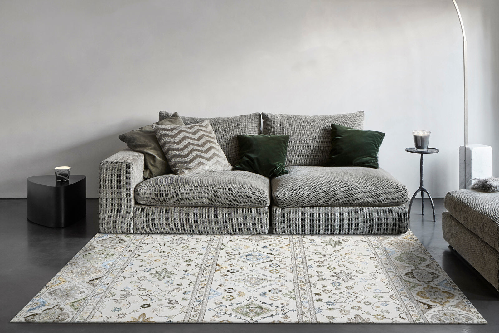 Merit 6650-999 Grey/Multi Rug