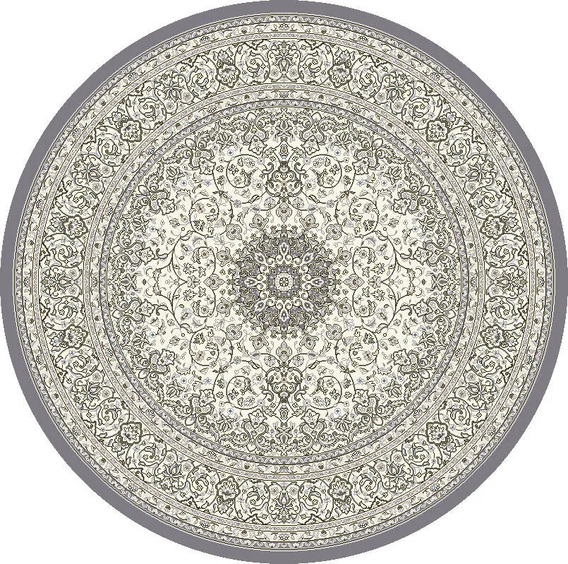 Ancient Garden 57119-6656 Cream/Grey Rug