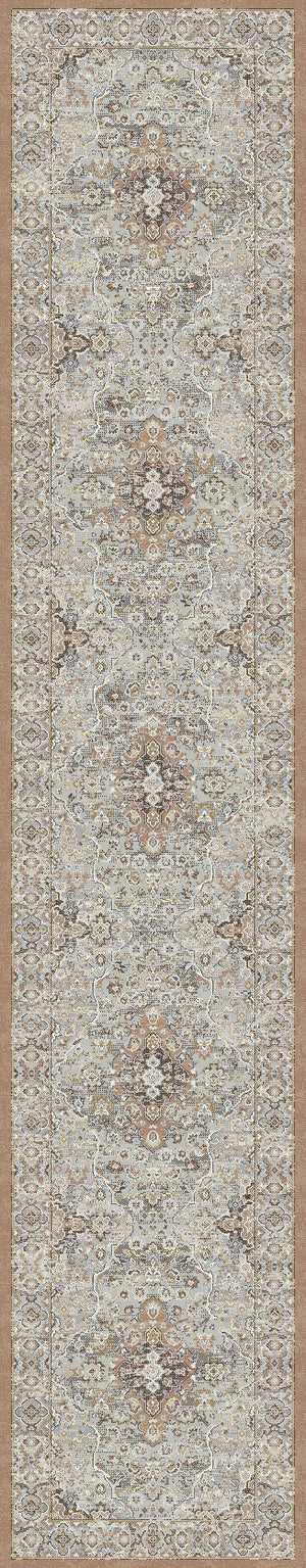 Ancient Garden 57275 Beige Multi Rug