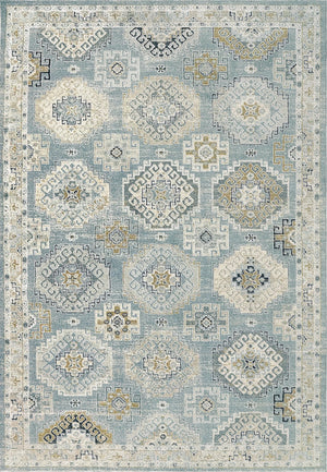 Annalise 7607-581 Blue/Beige Rug