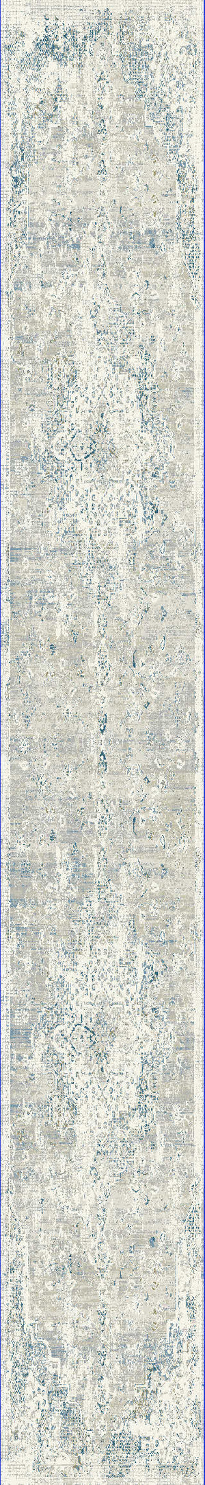 Quartz 27064 Ivory Grey Blue Rug
