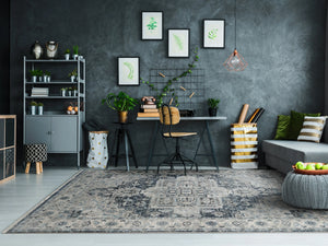 Juno 6882-590 Dark Blue/Cream Rug