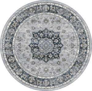 Ancient Garden 57559 Silver Blue Rug