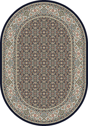 Ancient Garden 57011-3464 Navy Rug
