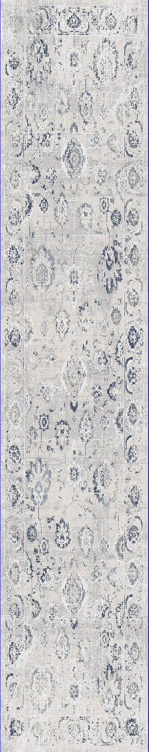 Castilla 3530-950 Grey/Blue Rug
