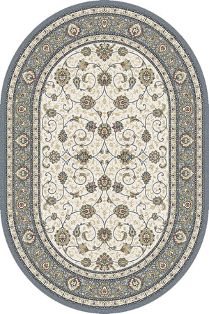 Ancient Garden 57120 Beige Light Blue Rug