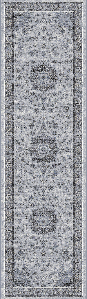 Ancient Garden 57559 Silver Grey Rug