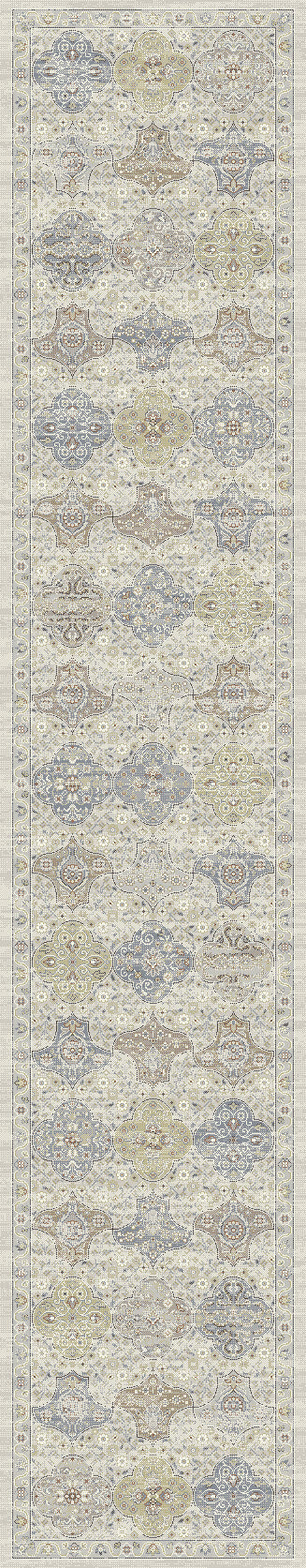 Ancient Garden 57279 Cream Multi Rug