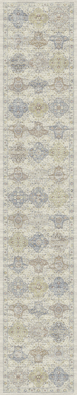 Ancient Garden 57279 Cream Multi Rug