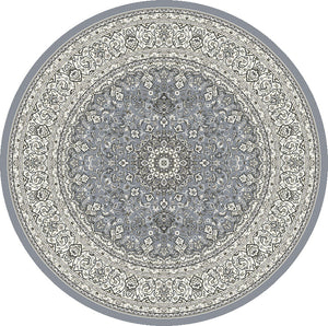 Ancient Garden 57119 Steel Blue Cream Rug
