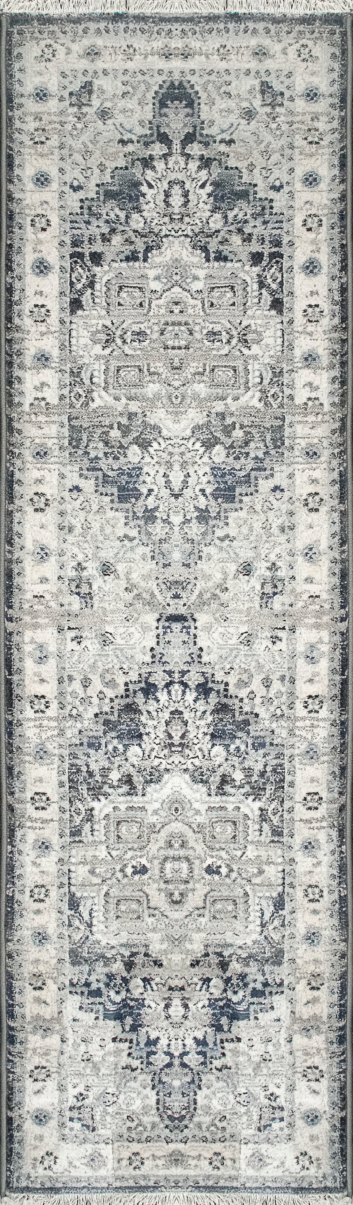 Juno 6882 Dark Blue Cream Rug