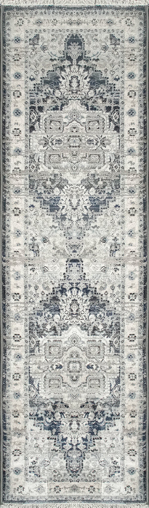 Juno 6882 Dark Blue Cream Rug