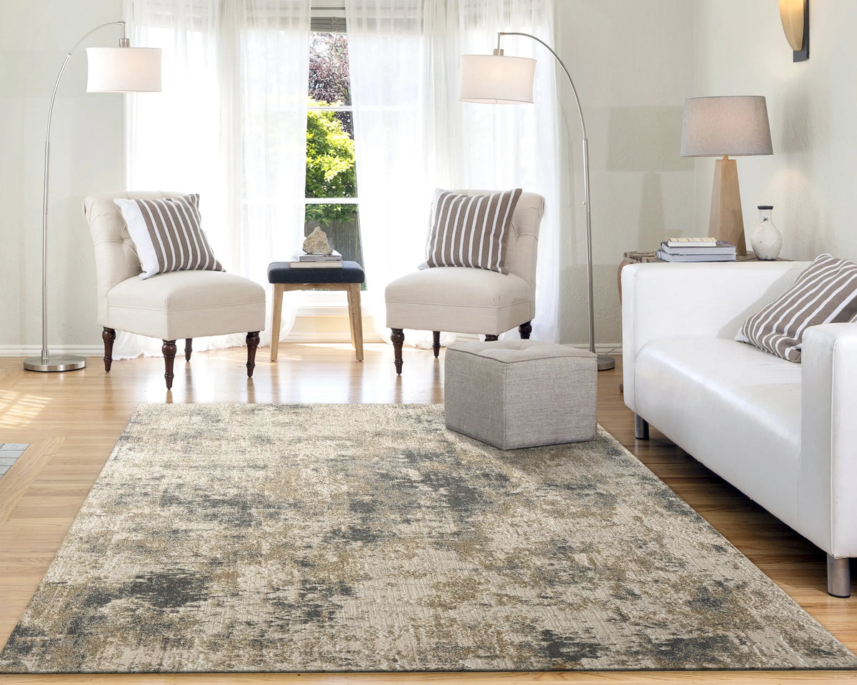 Quartz 27031-180 Beige/Grey Rug