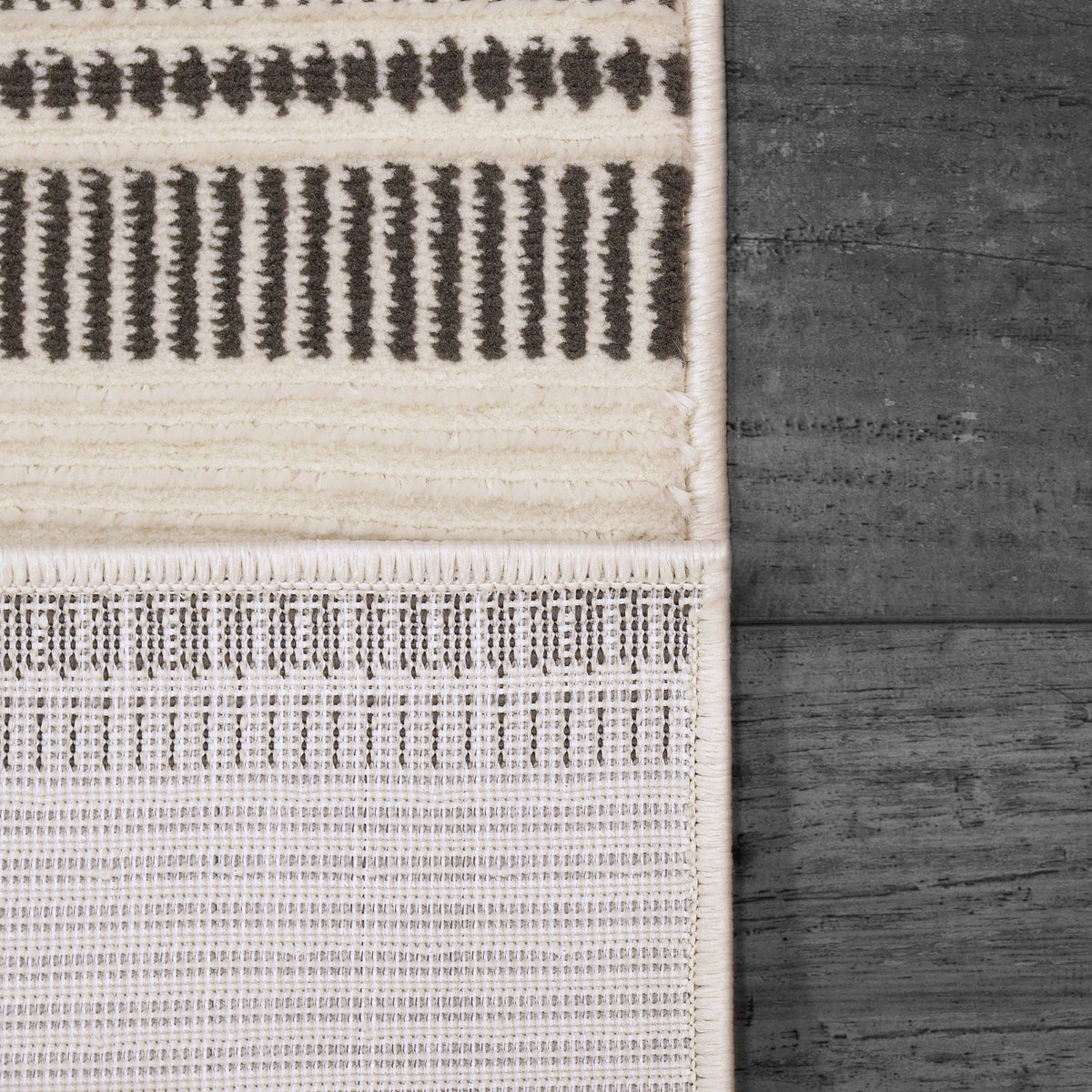 Rori 9352-109 Ivory/Charcoal Rug