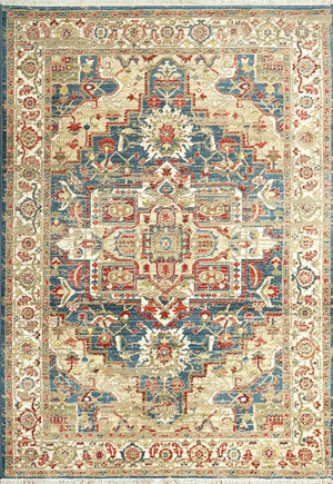 Juno 6882-530 Navy/Red Rug