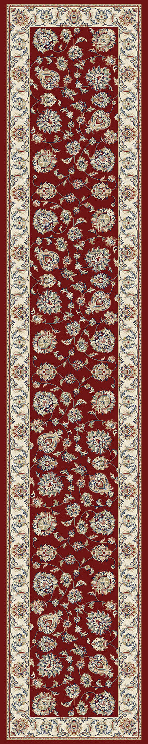 Ancient Garden 57365 Red Ivory Rug