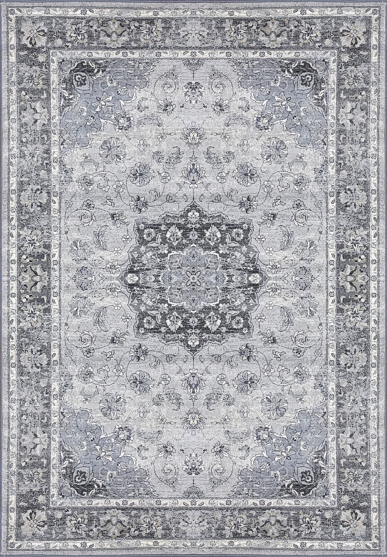 Ancient Garden 57559-9656 Silver/Grey Rug