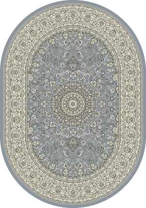 Ancient Garden 57119-4646 Steel Blue/Cream Rug