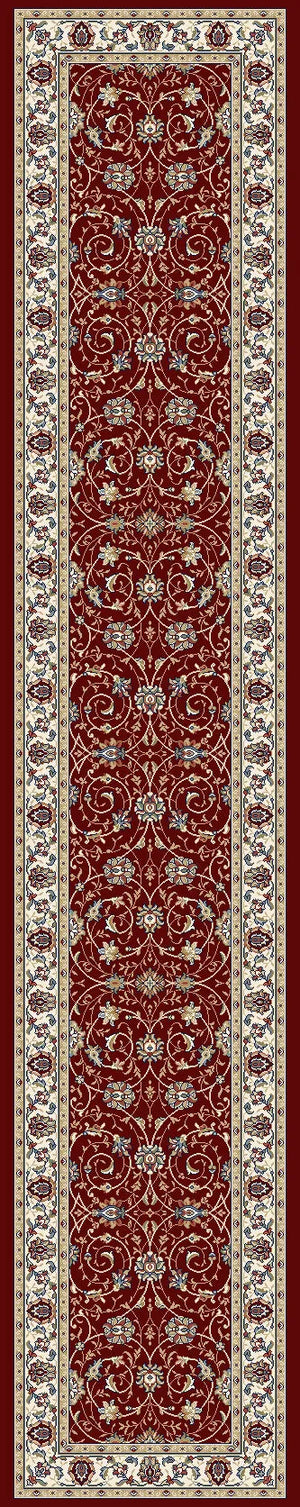 Ancient Garden 57120-1464 Red/Ivory Rug