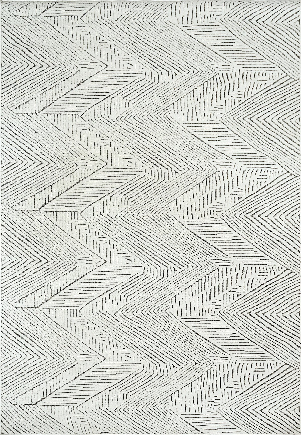 Lotus 8142-190 Ivory/Grey Rug