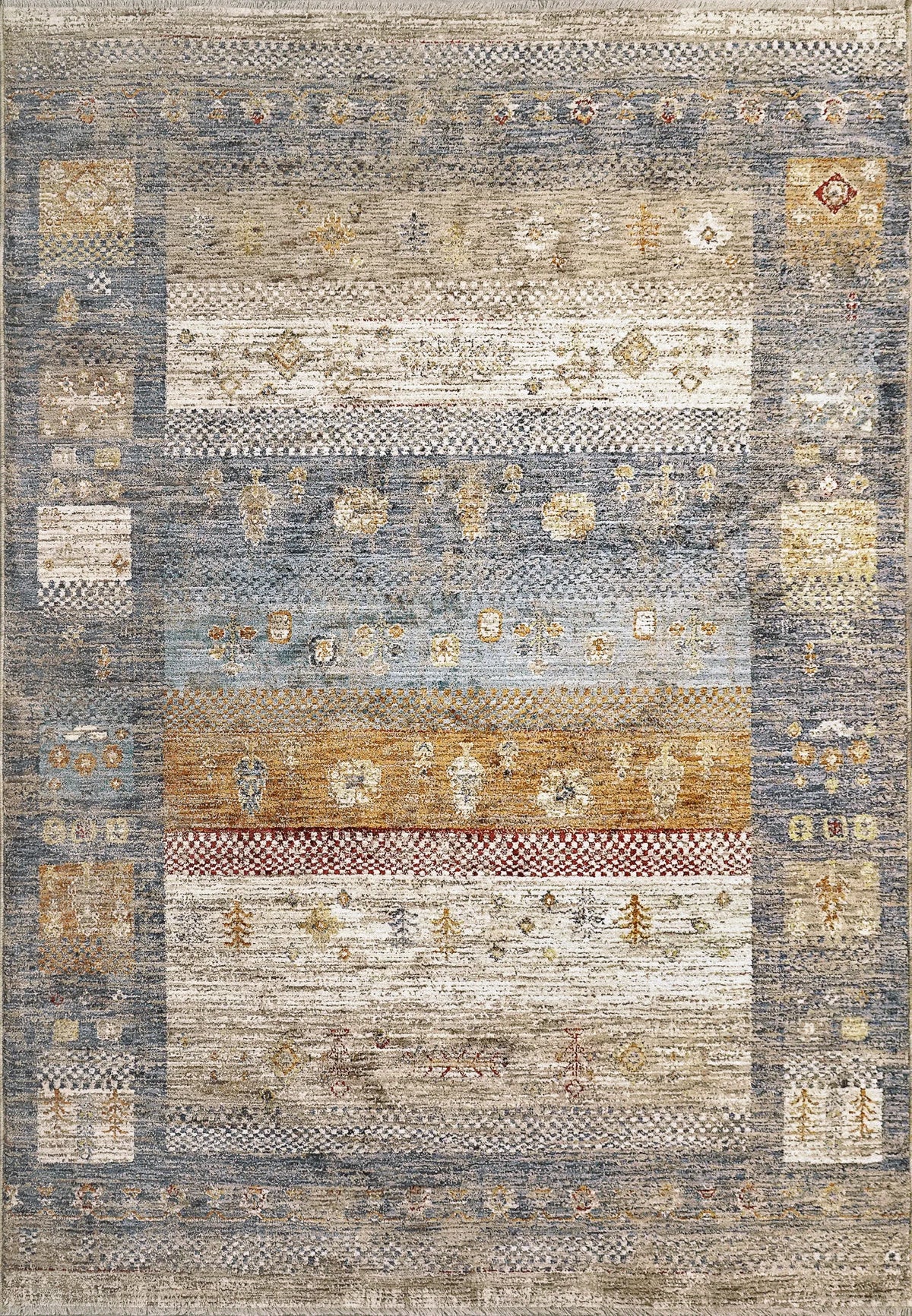 Dakota 6642-599 Blue/Multi Rug