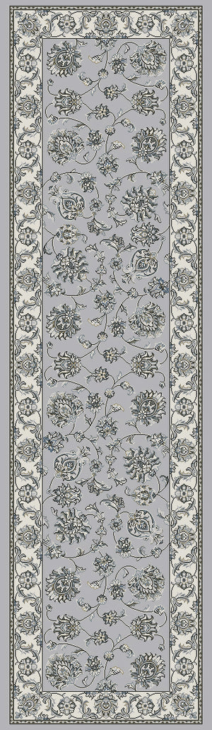 Ancient Garden 57365 Soft Grey Cream Rug