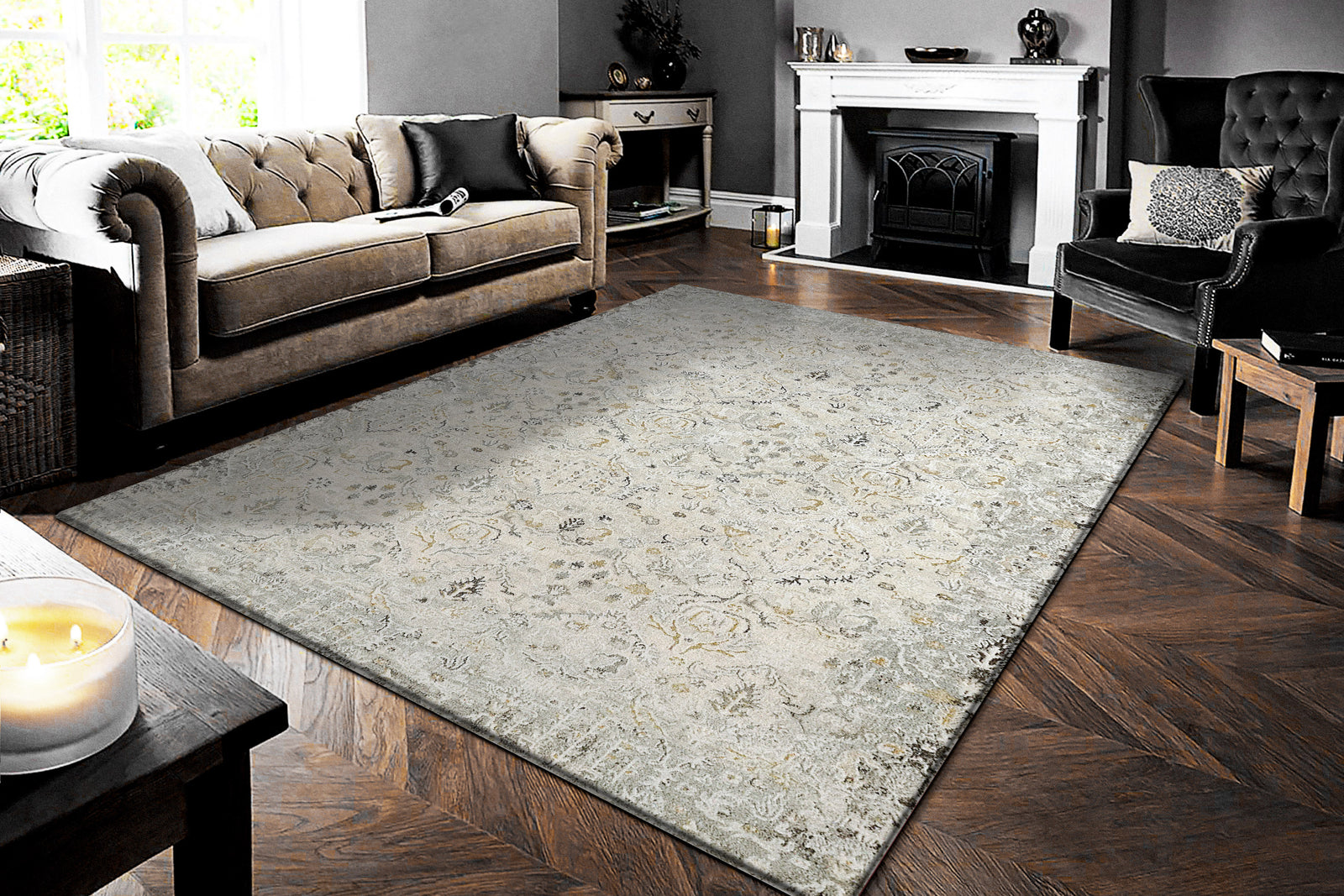 Annalise 7602-199 Cream/Multi Rug