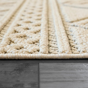 Seville 3607-109 Ivory/Soft Grey Rug
