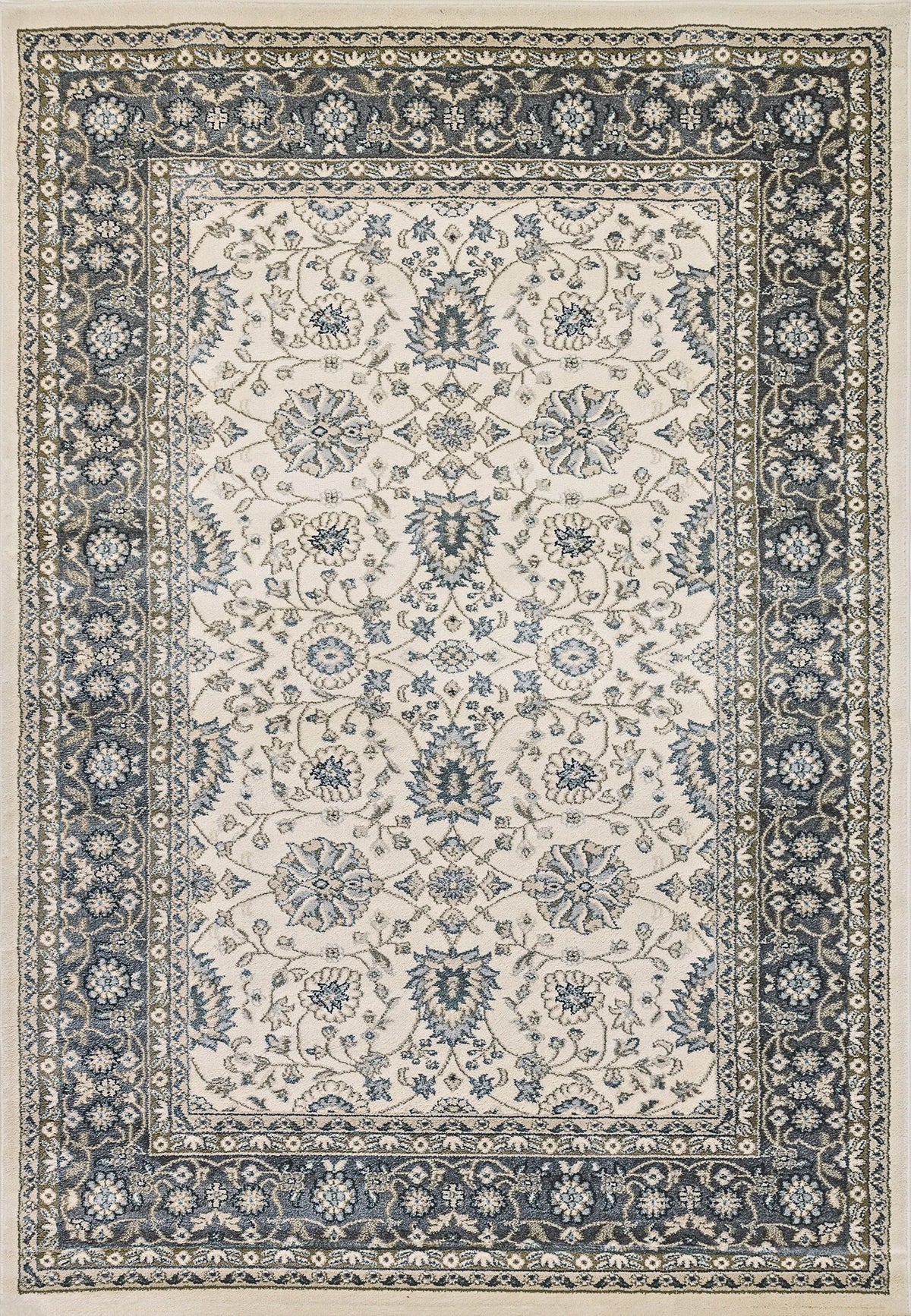 Yazd 2803-190 Ivory/Grey Rug