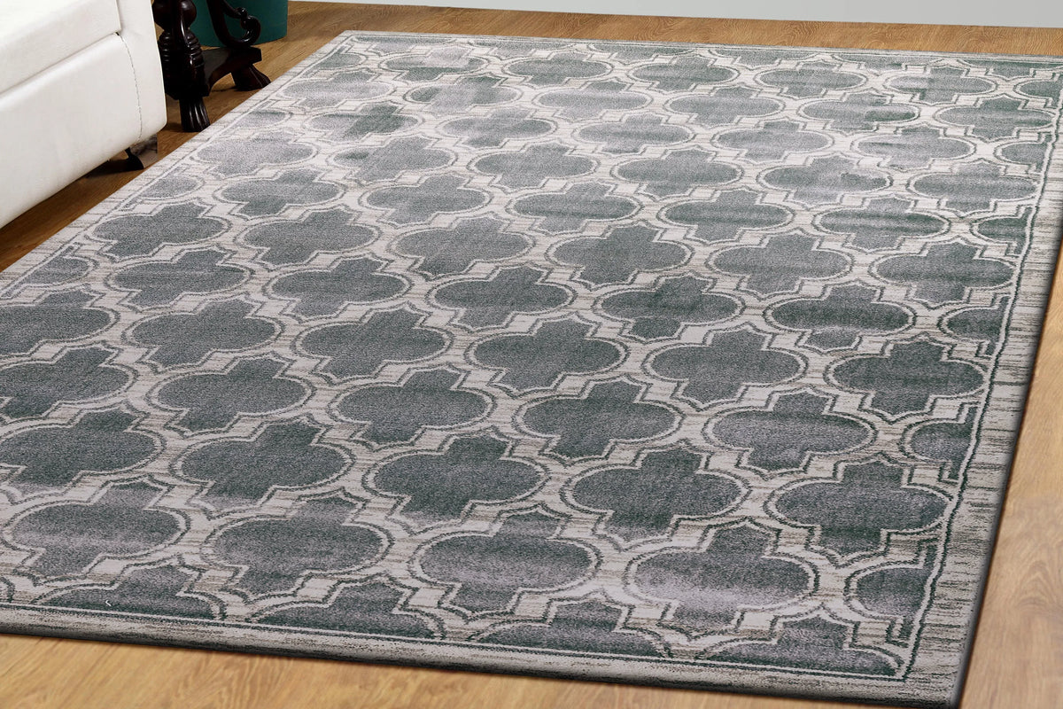 Yazd 2816-910 Grey/Ivory Rug