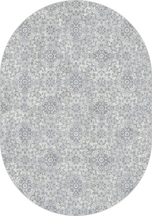 Ancient Garden 57162 Silver Grey Rug