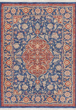 Wade 18607 Navy Red Multi Rug