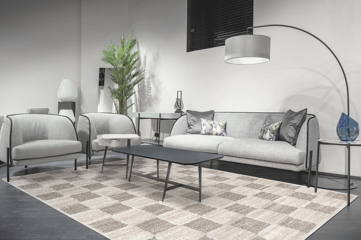 Pike 11203-190 Ivory/Grey Rug